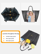 Load image into Gallery viewer, Luxury Tan Soft Geniune Leather Handbags - Ailime Designs