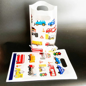 Children's 30pc Transportation Design Party Bags - Ailime Designs