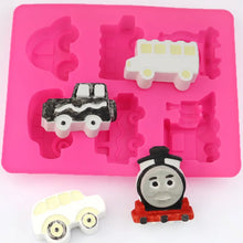 Load image into Gallery viewer, Cars &amp; Train Shape Silicone Molds - Ailime Designs