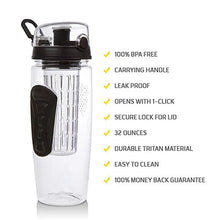 Load image into Gallery viewer, Best Sport Fruit Infuser Water Bottles with Infuser - Ailime Designs