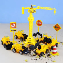 Load image into Gallery viewer, Construction Truck Toys Cake Toppers - Ailime Designs