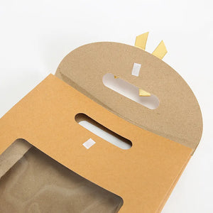 Cellophane Kraft Paper Portable Gift Bags - Ailime Designs