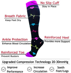 Compression Tube Socks For Any Sports – Ailime Designs