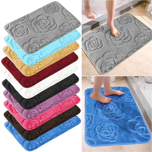 Absorbent Bathroom Floor Mats -Ailime Designs