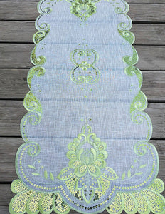 Luxury Design Embroidery  Table Runners - Ailime Designs