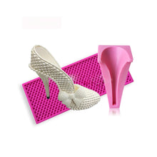 Load image into Gallery viewer, Ailime Designs -  2pc Pearl Shoe Silicone Decorative Mold Sets