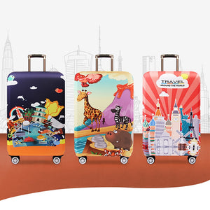 Children's Cool Screen Print Design Luggage Slip Covers - Ailime Designs