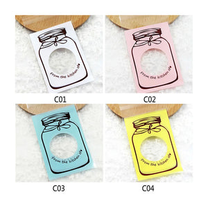 Cool 50pcs/lot Mason Jars Candy & Cookie PVC Gift Bags - Ailime Designs