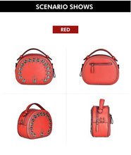 Load image into Gallery viewer, Women&#39;s Small Rivet Design Messenger Shoulder Bags - Ailime Designs