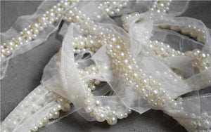 Elegant Silks And Chiffons Fabrics -Ailime Designs Bridal Accessories