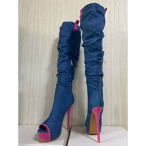 Women's Denim Shoe Collection - Ailime Designs