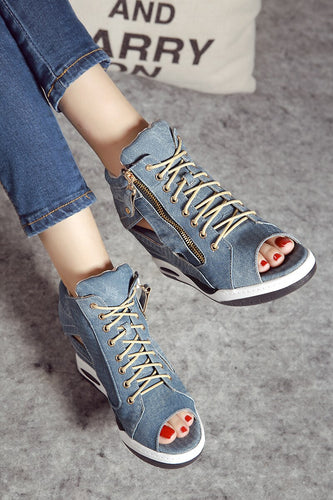 Women's Denim Shoe Collection - Ailime Designs