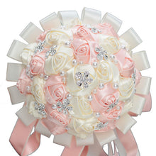 Load image into Gallery viewer, Bridal Accessories - Wedding Rhinestones Trim Flower Bouquets