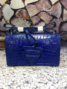 Women's 100% Genuine Crocodile Skin Leather Handbags - Fine Quality Accessories