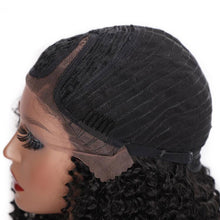 Load image into Gallery viewer, Kinky Curly Black Synthetic Black Curly Wigs -  Ailime Designs