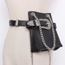 Load image into Gallery viewer, Women&#39;s Detachable Pouch Belt Design