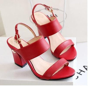 Women’s Red Hot Stylish Fashion Apparel - Genuine Leather  Heels