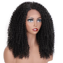 Load image into Gallery viewer, Kinky Curly Black Synthetic Black Curly Wigs -  Ailime Designs