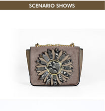 Load image into Gallery viewer, Women&#39;s Flower Motif PU Leather Shoulder Bags - Ailime Designs