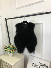 Load image into Gallery viewer, 100% Pure Genuine White Sheep Mongolian Fur Vest - Ailime Designs