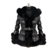 Load image into Gallery viewer, Fluffy White Layered Faux Fur Design Winter Jackets - Ailime Designs