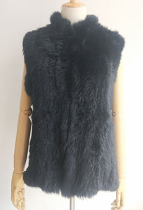 Beautiful Knitted Genuine Rabbit Fur Vests - Ailime Designs