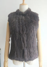 Load image into Gallery viewer, Beautiful Knitted Genuine Rabbit Fur Vests - Ailime Designs