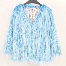 Load image into Gallery viewer, Best Thick Shaggy Faux Fur Design Women Jackets - Ailime Designs