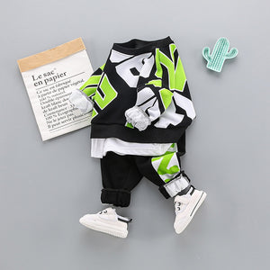 Boy's Cool Street Style 2pc Pant Sets - Ailime Designs