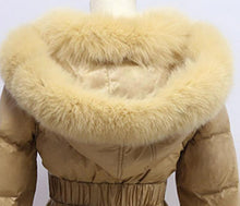 Load image into Gallery viewer, Fluffy White Layered Faux Fur Design Winter Jackets - Ailime Designs