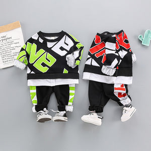 Boy's Cool Street Style 2pc Pant Sets - Ailime Designs