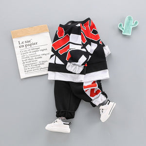 Boy's Cool Street Style 2pc Pant Sets - Ailime Designs