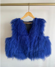 Load image into Gallery viewer, 100% Pure Genuine White Sheep Mongolian Fur Vest - Ailime Designs