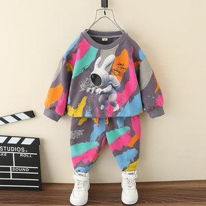 Boy's Cool Street Style 2pc Pant Sets - Ailime Designs