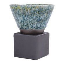 Load image into Gallery viewer, Ceramic Cone Shape Design Pottery Made 2pc Cup Set - Ailime Designs