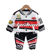 Load image into Gallery viewer, Boy&#39;s Race Car Style Design 2pc Pant Sets - Ailime Designs