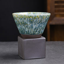 Load image into Gallery viewer, Ceramic Cone Shape Design Pottery Made 2pc Cup Set - Ailime Designs