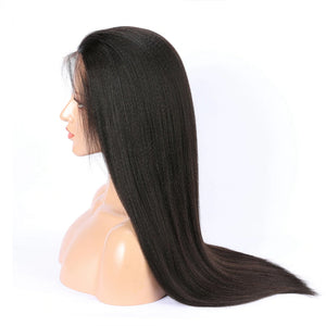 Best Yaki Straight Lace Front Human Hair Wigs -  Ailime Designs