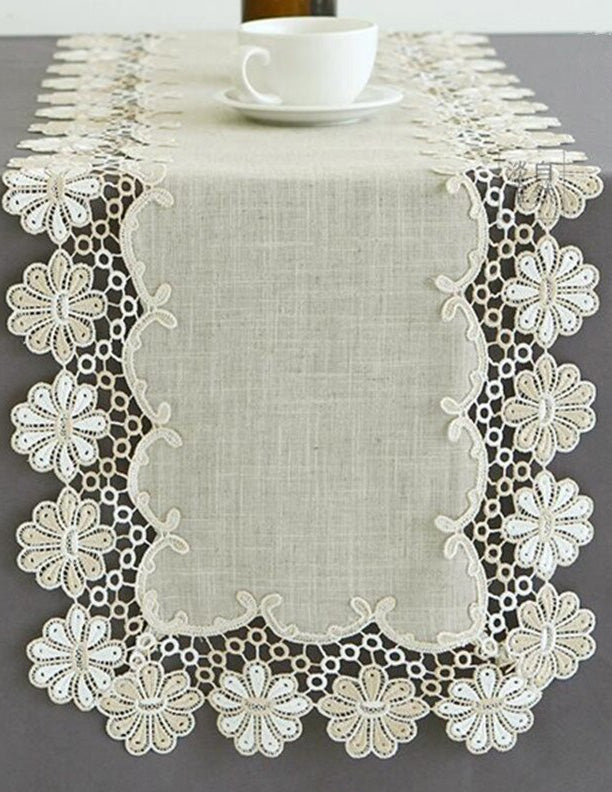 Beautiful Flax Table Runners  - Ailime Designs