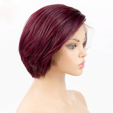 Load image into Gallery viewer, Blonde Pixie-cut Lace Front Human Hair Wigs -  Ailime Designs