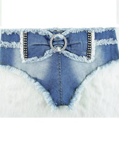 Load image into Gallery viewer, Women’s Street Style Denim Shorts - Ailime Designs - Ailime Designs