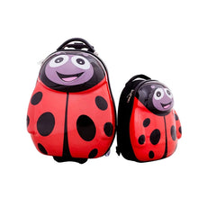 Load image into Gallery viewer, Children&#39;s Beetle Motif Design 2 Pc Luggage Set - Ailime Designs