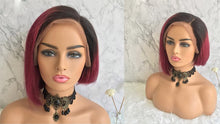 Load image into Gallery viewer, Pixie-cut Bob Lace Front Human Hair Wigs -  Ailime Designs