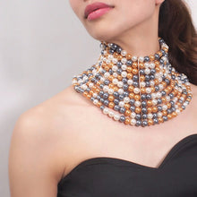 Load image into Gallery viewer, Women&#39;s Faux Pearl Chokers