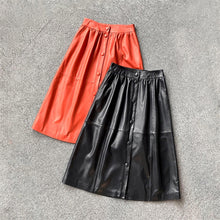 Load image into Gallery viewer, Women&#39;s Beautiful Elegant Genuine Leather Stylish Skirts - Ailime Designs