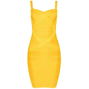 Women's Bandage Fitted Body-con  Dresses