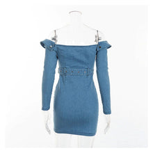 Load image into Gallery viewer, Women’s Chic Style Denim Dresses – Streetwear Fashions