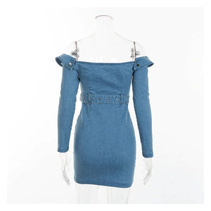 Women’s Chic Style Denim Dresses – Streetwear Fashions