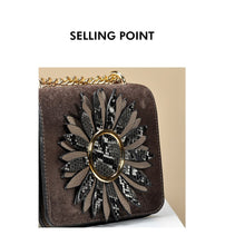 Load image into Gallery viewer, Women&#39;s Flower Motif PU Leather Shoulder Bags - Ailime Designs