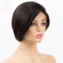 Load image into Gallery viewer, Blonde Pixie-cut Lace Front Human Hair Wigs -  Ailime Designs